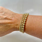 Gold Filled Beaded Stretch Bracelet