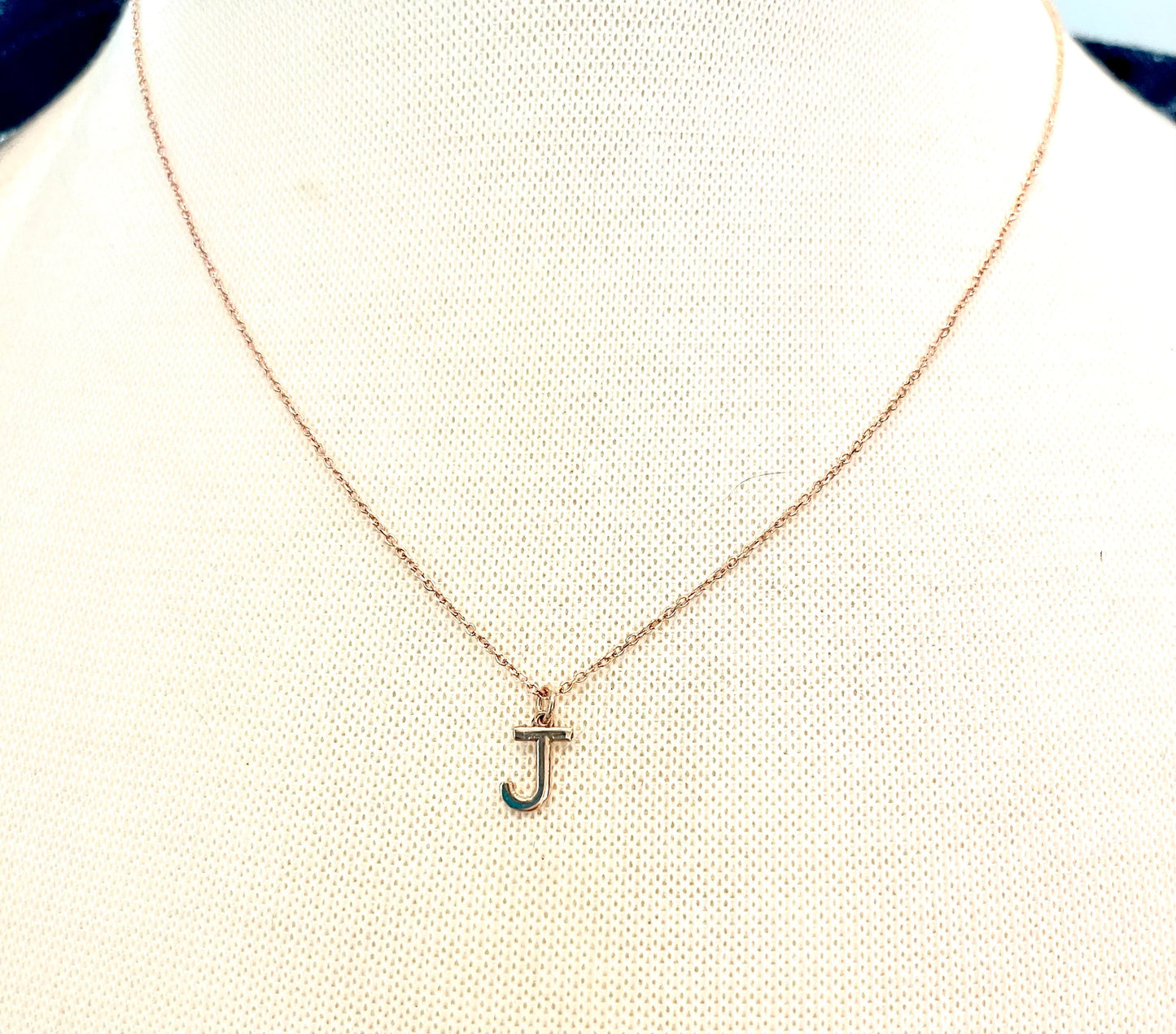 14k Gold Initial Charm Layering Necklace Customizable