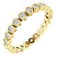Diamond Bezel Eternity Band