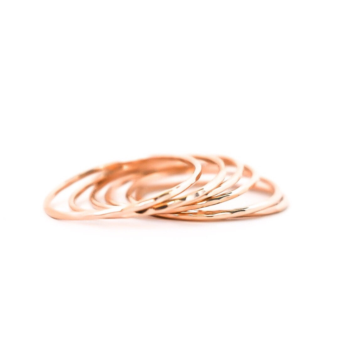 Gold Stack Rings The Skinny Stack set of 6