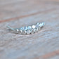 Recycled Sterling Silver Conflict Free Diamond Earrings