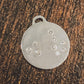 Leo Zodiac Constellation Leo Sterling Silver and Diamond Pendant Necklace