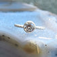Alternative 2 Carat Diamond Ring Sterling Silver