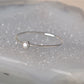 Ring 18k Gold Diamond Stacking Ring April Birthstone Diamond 18k White Gold Ring