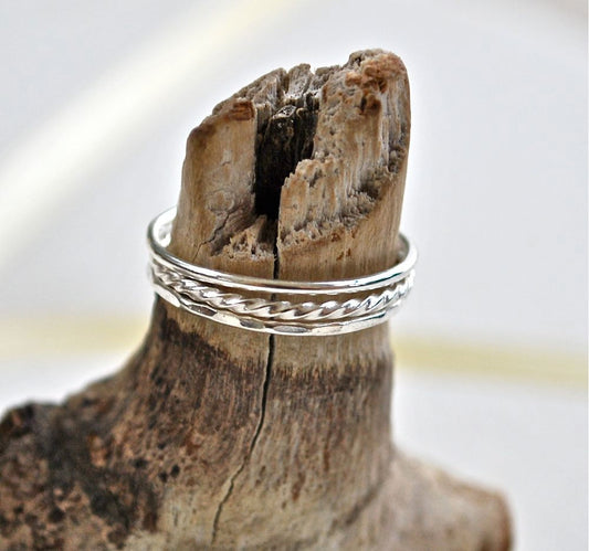 Silver Ring Stack