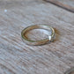Square Princess Cut Gold Ring - Diamond Ring, 14k White Gold Princess Cut Diamond Ring Engagement Ring - Diamond Promise Ring - Handmade