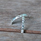 Recycled Sterling Silver Conflict Free Diamond Earrings