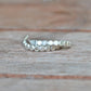 Recycled Sterling Silver Conflict Free Diamond Earrings
