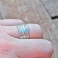 Recycled Argentium Silver Stacking Rings The Skinny Stack Set of 10