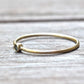 Blue Topaz Ring - 14k Blue Topaz Stacking Ring - Stackable Wedding Ring - December Birthstone Ring - 14kt Rose, White or Yellow Gold Ring