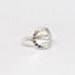 Silver Bubble Halo Ring - Circle Karma Ring - Infinity Ring - Disc Ring - Circle Ring