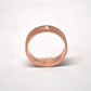 14k Gold Wedding Band - 14k Rose Gold Men's Wedding Ring - Handmade Wedding Band - Customizable Wedding Band