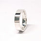 Ring - Sterling Wedding Band Comfort Fit - Sterling Silver Men's Wedding Ring - Wide Silver Band - 5mm Wide Band