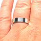 Ring - Sterling Wedding Band Comfort Fit - Sterling Silver Men's Wedding Ring - Wide Silver Band - 5mm Wide Band