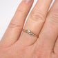 Green Amethyst Prasiolite 14K Gold Ring Made to Order February Birthstone Stackable Ring Birthstone Stacking Ring