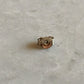 18k rose gold lightweight friction backs. Set of two. Replacement backs