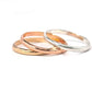Rose Gold Wedding Band, Stackable Gold Band, Simple Engagement Ring, Rose Gold Band, Engagement Band, Half Round Band, Simple Rose Gold Ring
