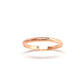 Rose Gold Wedding Band, Stackable Gold Band, Simple Engagement Ring, Rose Gold Band, Engagement Band, Half Round Band, Simple Rose Gold Ring