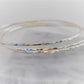 Super Thin Bangles Hammer Faceted And Forged 3 Silver Stack Bracelets Recycled Sterling Silver Bangle Stacking Bracelets