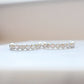 Bubble Earrings Half Hoops Beaded Hoops Recycled Sterling Silver Conflict Free Diamond Earrings