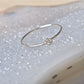 Diamond Ring 14k Gold Diamond Stacking Ring April Birthstone Diamond 14k White Gold Ring