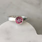 Topaz Ring, Topaz Engagement Ring, Pink Topaz Statement Ring, October Birthstone Ring, Woman Pink Topaz Ring, Gift for Her, Precious Topaz