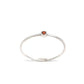 Red Garnet January Birthstone in 950 Platinum or 14k, 18k, silver or palladium