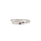 Red Garnet January Birthstone in 950 Platinum or 14k, 18k, silver or palladium