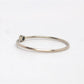 Blue Diamond 14K Gold Stacking Ring -Wedding Ring - Engagement Ring - Diamond Promise Ring - 14kt White, Rose or Yellow Gold Ring