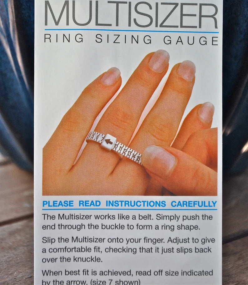 Ring Sizer - Ring Multisizer - Adjustable Ring Sizer - Half Sizes - Ring Sizing Tool