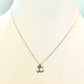 Petite Initial Letter Charms 14k or 10k Gold Minimalist Layering Necklace Bracelet