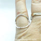 Recycled Silver Circle Infinity Ring
