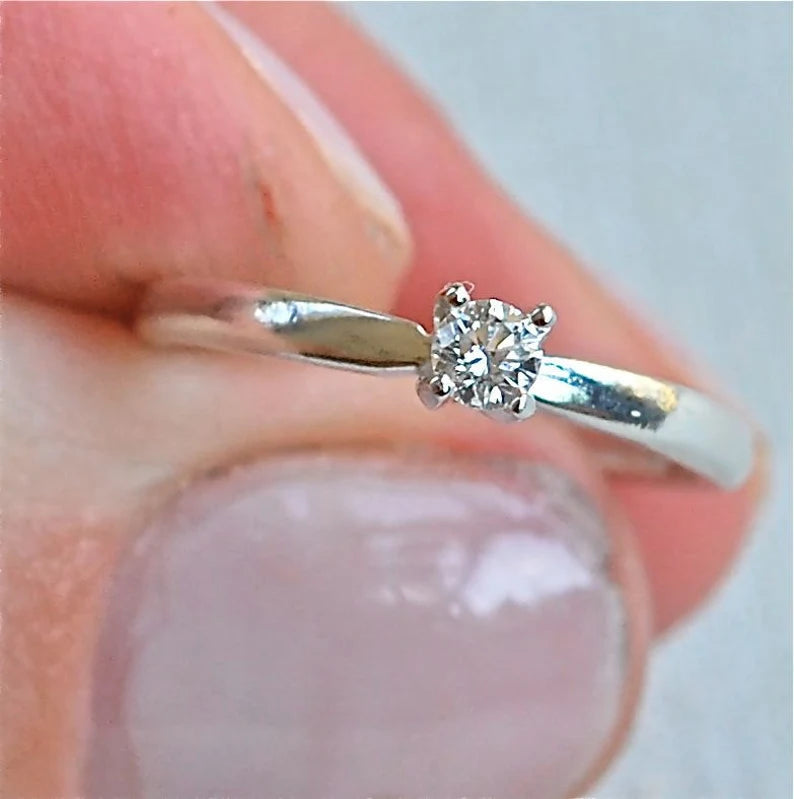 Tall setting 2025 engagement ring