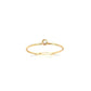 Thin Gold Diamond Ring Stack Ring Diamond Pinky Ring Tiny Diamond Stack Ring in 14k Gold-Promise Ring-Engagement Ring-Birthstone Stack Ring